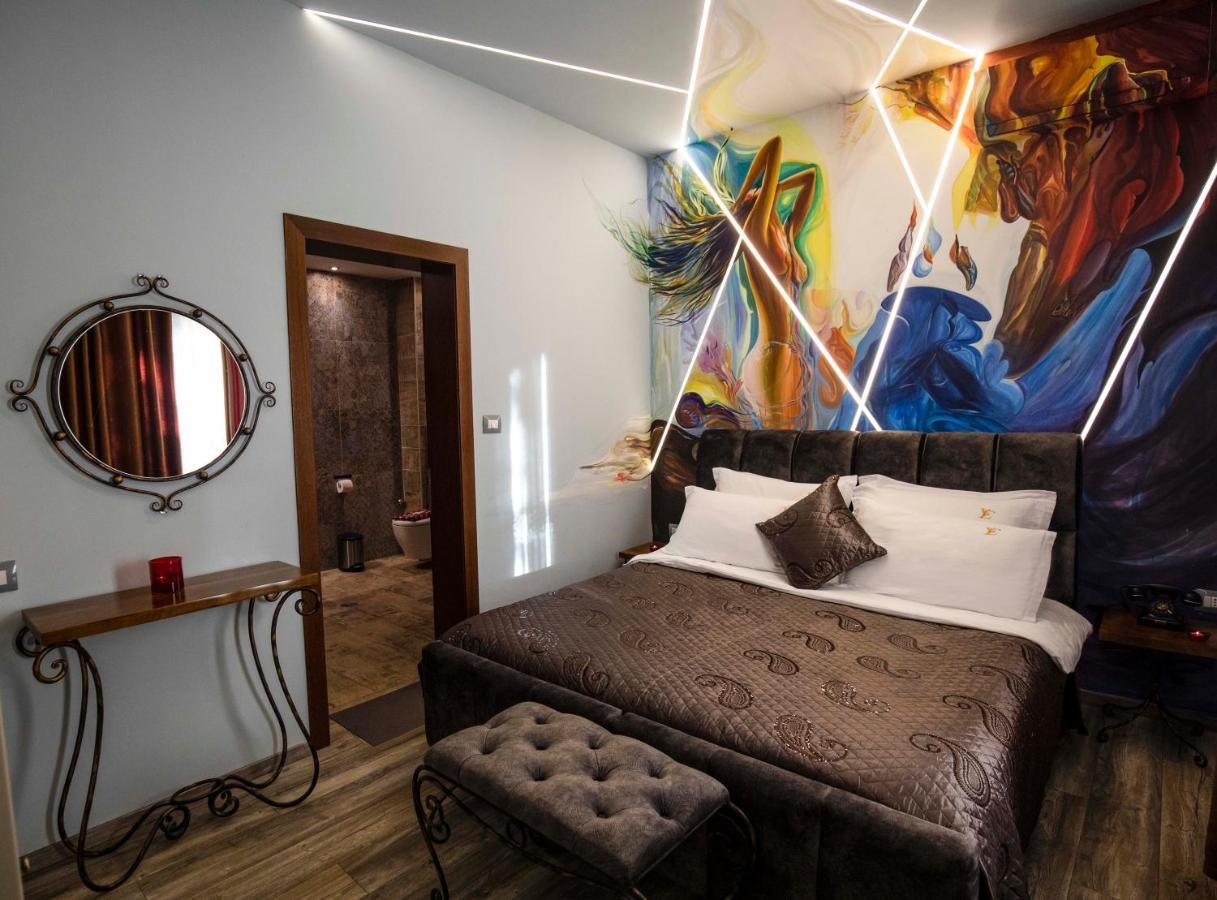 Vila Eden Boutique Hotel Korce Habitación foto