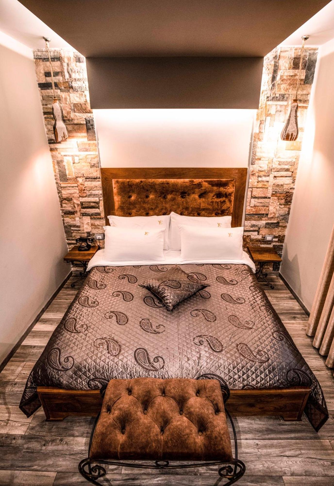 Vila Eden Boutique Hotel Korce Habitación foto